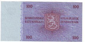 Banknote from Finland