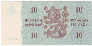 Banknote from Finland