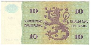 Banknote from Finland