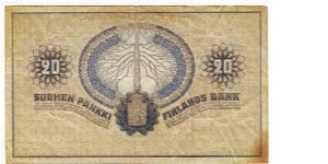 Banknote from Finland