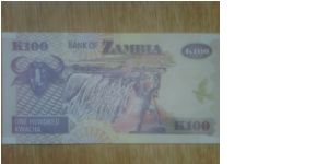 Banknote from Zambia