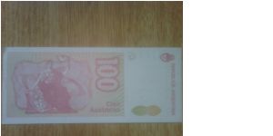 Banknote from Argentina