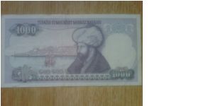 Banknote from Turkey