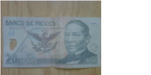 Mexico 20 Pesos Banknote