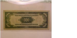 Banknote from USA