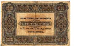 Banknote from Hungary