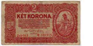 2 Korona__

pk# 58__

01-January-1920
 Banknote