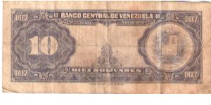 Banknote from Venezuela