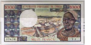 CONGO 1000FR Banknote