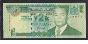 Millennium (Prefix Y2K)
limited issue Banknote