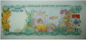 Banknote from Bahamas