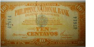 10 Centavos Banknote