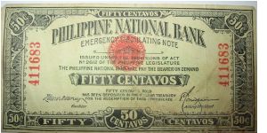 50 Centavos Banknote