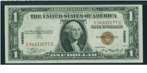 1935 A $1 HAWAII SILVER CERTIFICATE

**PMG 64 EPQ CU** Banknote