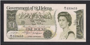 Government of St. Helena, A/1 prefix .The island has a history of over 500 years since it was first discovered as an uninhabited island by the Portuguese in 1502.4,225(2008 Feb) population. Banknote