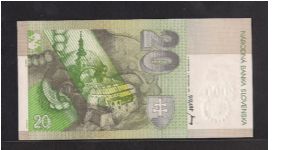 Banknote from Slovakia