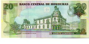 Banknote from Honduras