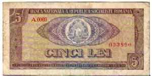 5 Lei__
pk# 93 a Banknote