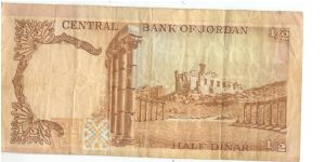 Banknote from Jordan