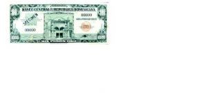 Banknote from Dominican Republic