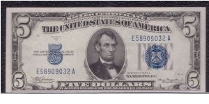 1934 A $5 SILVER CERTIFICATE

**MULE**

**PCGS 63 PPQ** Banknote