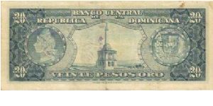 Banknote from Dominican Republic