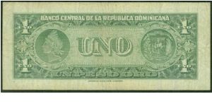 Banknote from Dominican Republic