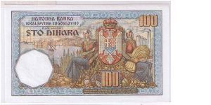 Banknote from Yugoslavia