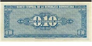 Banknote from Dominican Republic