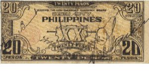 Banknote from Philippines