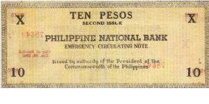 Banknote from Philippines