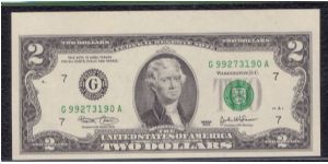 Banknote from USA