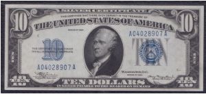 1934 $10 SILVER CERTIFICATE

**PMG 65 EPQ**

**GEM UNC** Banknote