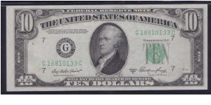 1950 A $10 CHICAGO FRN

**PMG 65 EPQ**

**GEM UNC** Banknote