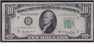 1950 A $10 NEW YORK FRN Banknote