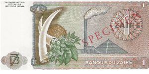 Banknote from Congo