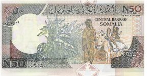 Banknote from Somalia