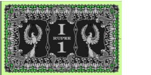 Banknote from India