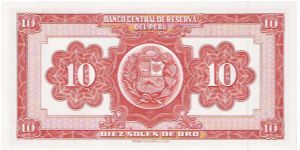 Banknote from Peru