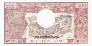 500 Francs Banknote