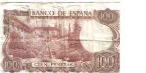 Banknote from Spain