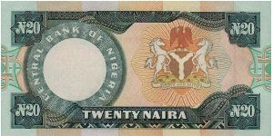 Banknote from Nigeria