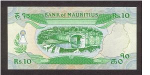 Banknote from Mauritius