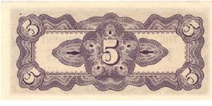 Banknote from Myanmar