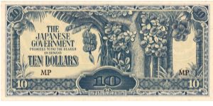 JIM Note: Malaya 10 Dollars Banknote