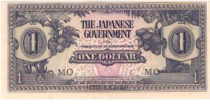 JIM Note: Malaya 1 Dollar Banknote