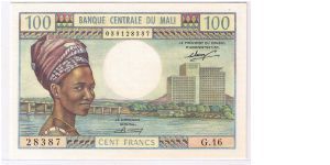 MALI 100F Banknote