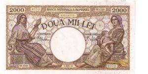 ROMANIA 2000LEI Banknote