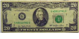 Twenty Dollars Banknote