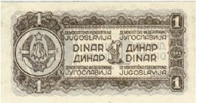 Banknote from Yugoslavia